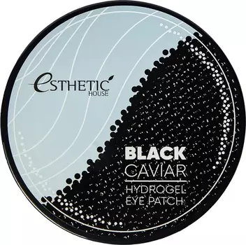 Esthetic House Гидрогелевые патчи для глаз "Черная икра", 60 шт (Esthetic House, Уход за областью вокруг глаз)