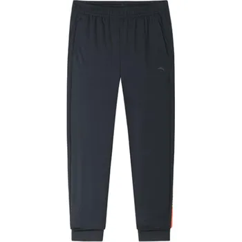 Anta Ice Silk солнцезащитные дышащие трикотажные спортивные брюки женские базовые-черные 162427301-1 2XL