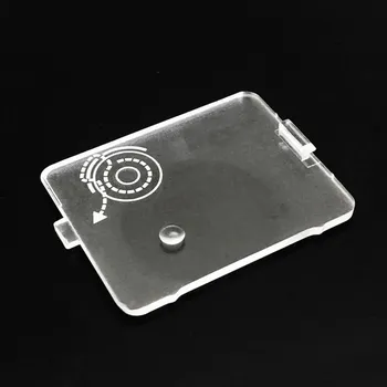 Крышка шпульки, прозрачные направляющие, 41,5 x 32 мм, легкие пластины с крючками