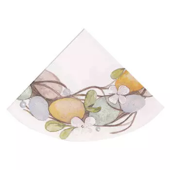 Салфетки бумажные, 33 см, 20 шт, круглые, Яркие яйца, Easter