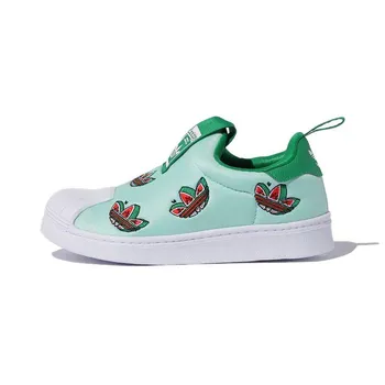 Детские кроссовки adidas Superstar 360 J Watermelon Green Clear-Mint Footwear-White FY4368 30