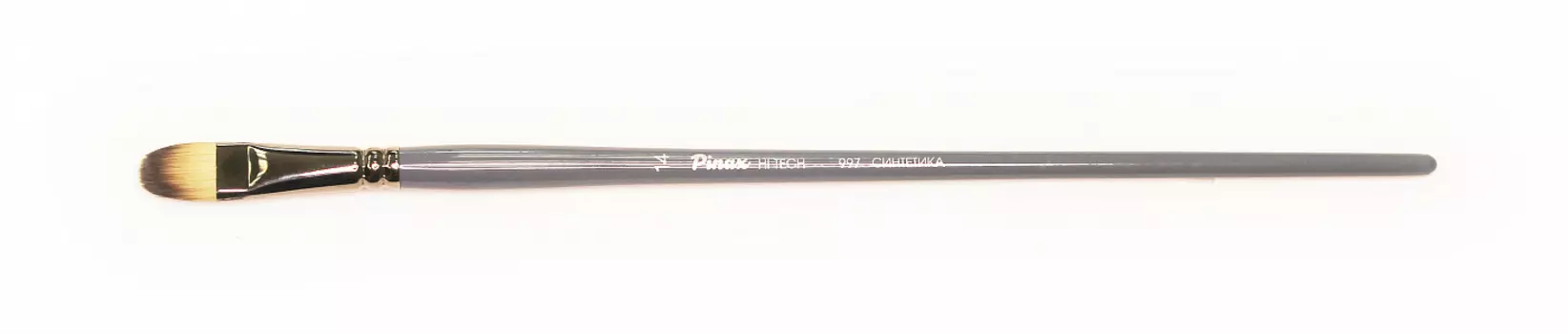 Кисть синтетика №14 овальная Pinax "HI-TECH 997" длинная ручка