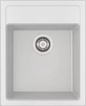 Кухонная мойка 43 см Franke Sirius SID 610-40 3,5" 114.0489.179, полярный белый