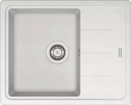 Кухонная мойка 62 см Franke Basis BFG 611C 3,5" 114.0280.850, белый