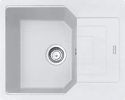 Кухонная мойка 62 см Franke Urban UBG 611-62 3,5" 114.0595.320, белый