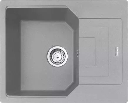 Кухонная мойка 62 см Franke Urban UBG 611-62 3,5" 114.0595.331, серый камень