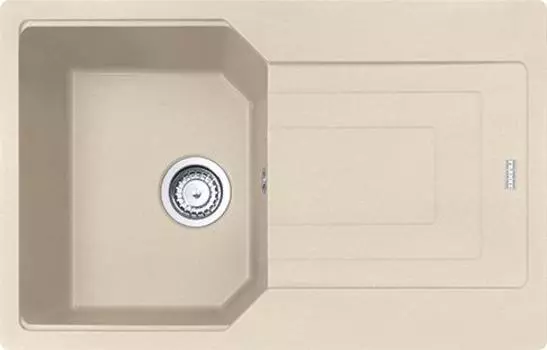 Кухонная мойка 78 см Franke Urban UBG 611-78 3,5" 114.0595.338, бежевая
