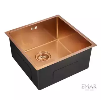 Кухонная мойка Emar Best EMB-112 PVD Nano Coppery медь