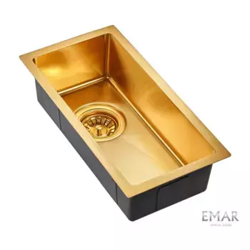 Кухонная мойка Emar Best EMB-126A PVD Nano Golden золото