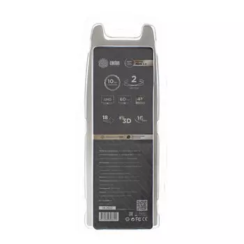 Кабель Cactus HDMI 2.0 m/m 2м Чёрный CS-HDMI.2-2