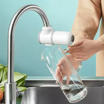 Фильтр насадка на кран Xiaomi Mijia Faucet Water Purifier Белый MUL11