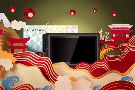 Графический планшет с экраном XPPen Artist 15.6PRO FHD IPS Artist15.6PRO_JP