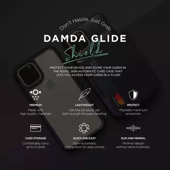Чехол VRS Design Damda Glide Shield для iPhone 11 Pro Max White Green - Purple 907686
