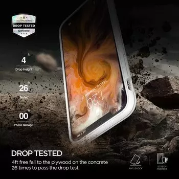 Чехол VRS Design Damda Glide Shield для iPhone 11 Pro White Yellow - Peach 907517