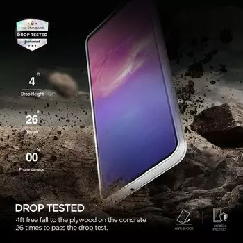 Чехол VRS Design Damda High Pro Shield для Galaxy S10 PLUS Misty White 906958