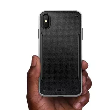 Чехол VRS Design High Pro Shield для iPhone Xs Max Steel Silver 905695
