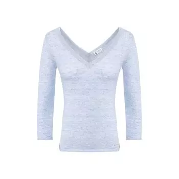 Пуловер из смеси льна и хлопка Il Borgo Cashmere
