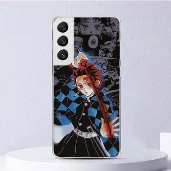 Мягкий чехол Tanjiro Demon Slayer для Samsung Galaxy S22 S21 Ultra S20 FE S10 Plus, чехол для телефона S9 S8 + S10E S7 Edge S6 Funda Coque Samsung S21