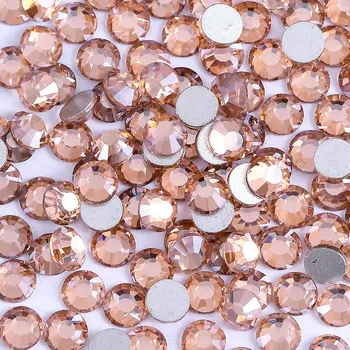 Стразы серии Star Crystal Glass с плоским дном и бриллиантами, цветные, круглые, 12-гранные, Guomao A Diamond, для дизайна ногтей ss6-2.0-2 1mm1440