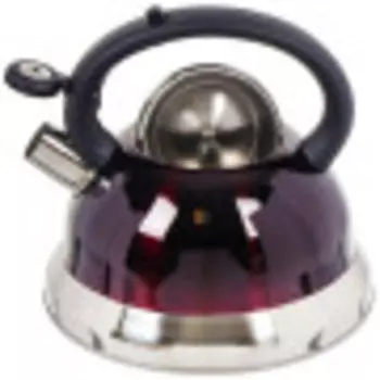 Чайник для плиты Daniks M-012 вишнёвый 3л (296801)