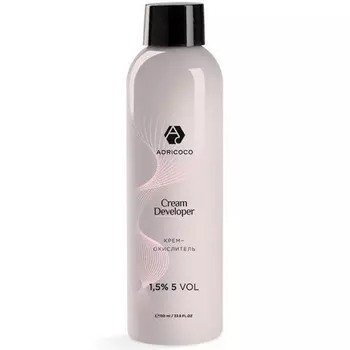 Набор, ADRICOCO, Крем-окислитель Cream Developer 5 Vol/1,5%, 150 мл, 2 шт.