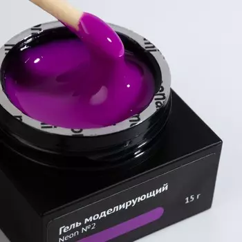Monami, Гель Smart Neon №2 Сиреневый, 15 г