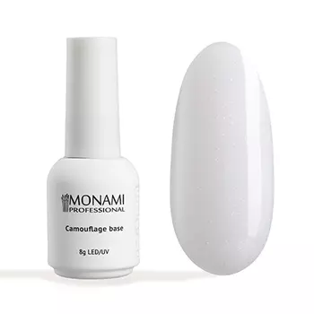 Monami Professional, База для гель-лака Camouflage, Вloom Shine