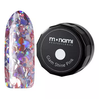 Monami Professional, Гель-лак Glam Shine Pink, 5 г