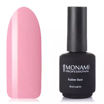 Monami Professional, Каучуковая база Rose Shine, 15 мл