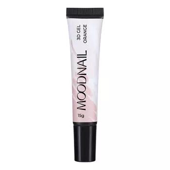 MOODNAIL, Гель 3D Gel Orange, 15 г