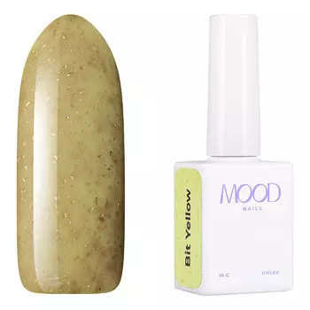 MOODNAIL, Гель-лак Gel-Polish Bit Yellow, 10 г