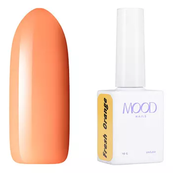 MOODNAIL, Гель-лак Gel-Polish Fresh Orange, 10 г