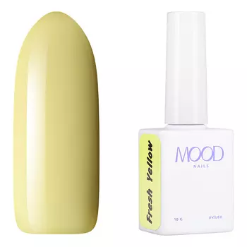 MOODNAIL, Гель-лак Gel-Polish Fresh Yellow, 10 г
