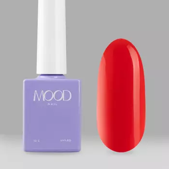 MOODNAIL, Гель-лак One step Pedicure collection Red, 10 г