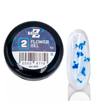 MOOZ, Гель для дизайна Flower Gel №2, 5 г
