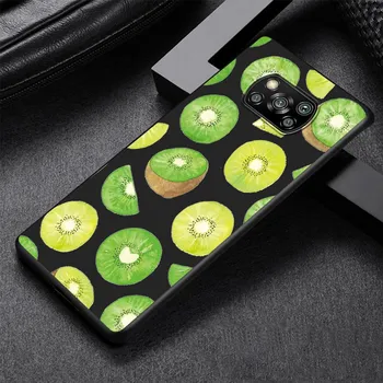 Роскошный чехол для телефона с фламинго и фруктами для Xiaomi Poco X3 NFC M3 X4 Pocophone F1 M4 Pro F3 GT, мягкий силиконовый черный чехол Pocophone F1
