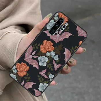 Чехол Goth Vampire Bat Gothic для Huawei Nova 10 SE 9 11 11i 8i 3i 5T Y60 Y70 Y90 Y61 Y91 P20 P30 Pro P40 Lite Huawei P30 Pro
