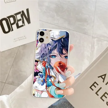 For Xiaomi Mi Redmi Note 9 9T 9C 9S 8 8T 10 5 7 Poco M3 F3 X3 NFC A3 12 11 11T 10T Pro 9a 10S Lite Genshin Impact Soft TPU Case Mi 11 5G