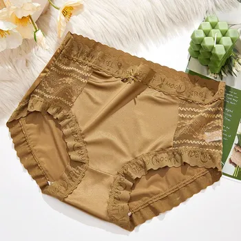 Женские трусики Ropa De Mujer Lenceria Sexys Para Mujer Fina с подтяжкой бедер, полые кружевные трусики больших размеров, женское нижнее белье M