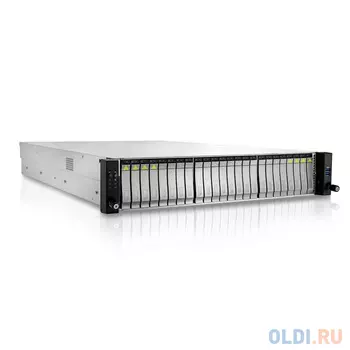 Компьютерный корпус IW-RS224-07 OCULINK BP 800W*2/PDB/FAN 8038mm*4/ OCUlink*8 + SAS3 expander BP + rear 2.5 HDD module , tray with GRAY colo