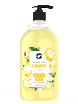 Гель для душа Candy Shop Банановый смузи дозатор (ПЭТ) 1,0 л