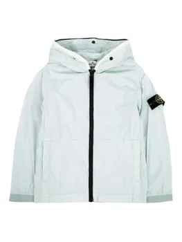 Куртка с капюшоном Stone Island Junior, серый