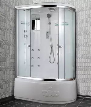 Душевая кабина Timo Lux T-7720 L с гидромассажем, 120x85x220 см