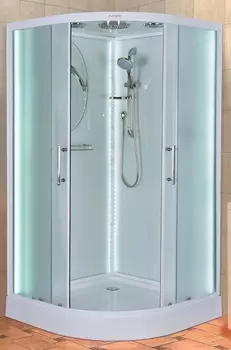 Душевая кабина Esbano Elegancia ESKL110CR 110x100x210 см, с крышей и LED освещением