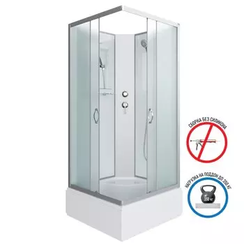 Душевая кабина Niagara Classic NG-1108-14BK 90x90x215