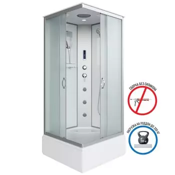 Душевая кабина Niagara Classic NG-1108-14F 90x90x220 с гидромассажем
