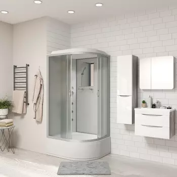 Душевая кабина Niagara Classic NG-2310-14LG 120x80x215 с гидромассажем