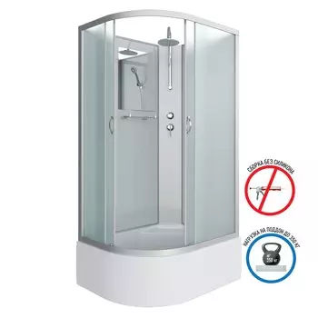Душевая кабина Niagara Classic NG-2310-14RBKT 120x80x240
