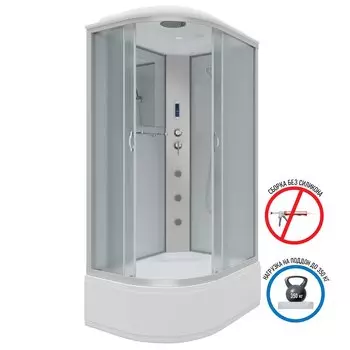 Душевая кабина Niagara Classic NG-2310-14RF 120x80x215 с гидромассажем