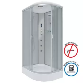Душевая кабина Niagara Classic NG-3312-14LF 120x80x215 с гидромассажем